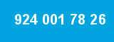 924 001 78 26